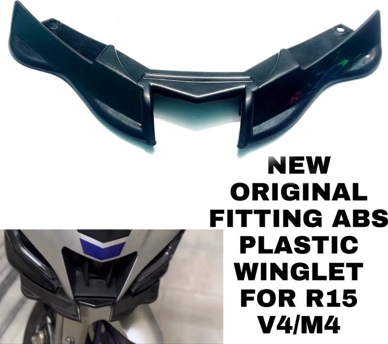Aklin Boky NEW ORIGINAL FITTING WINGLET FOR R15 V4/M4 BALCK Bike Fairing Kit