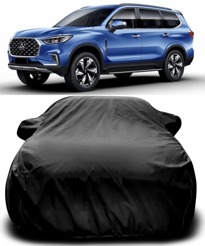 Genipap Car Cover For MG Maxus D90 (With Mirror Pockets)  (Black)