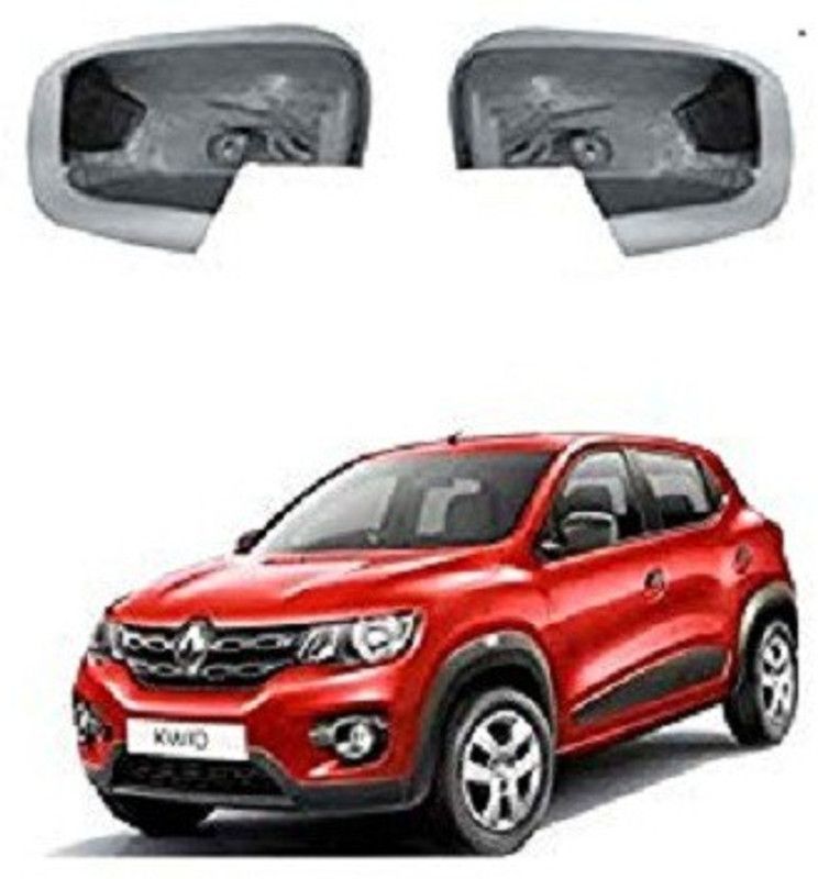 Elite BH45742 CAR CHROME MIRROR COVER Plastic Car Mirror Cover  (Renault Kwid)