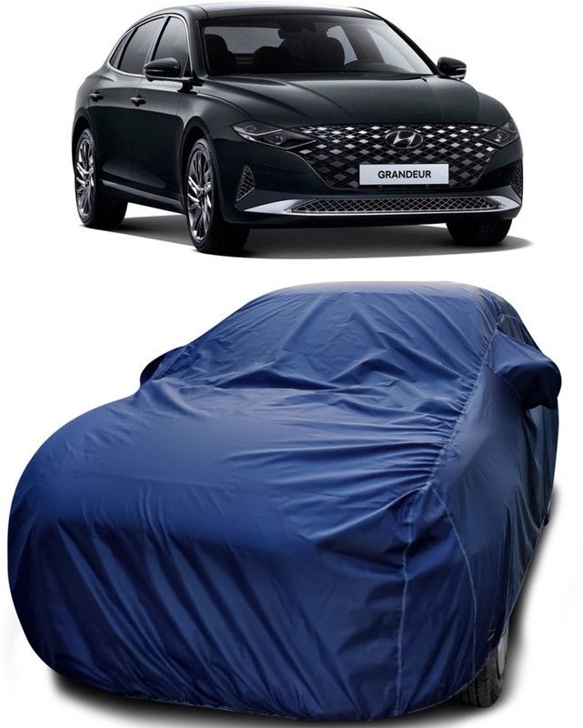 Dvis Car Cover For Hyundai Grandeur (With Mirror Pockets)  (Blue)