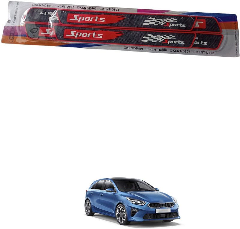 XZRTZ Door Bumper Entry Guards Sill Scuff Cover Panel Step Protector C103 Matte, Glossy Hyundai Universal For Car Side Garnish