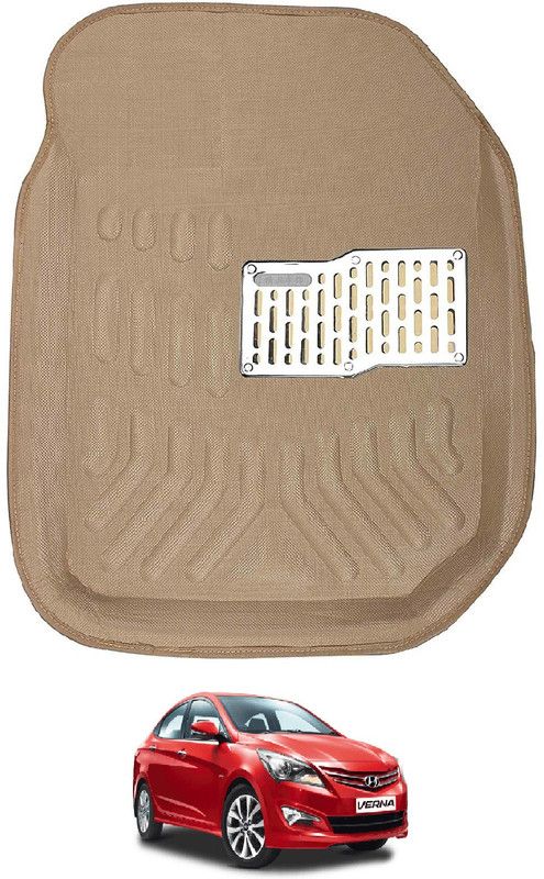 AUTYLE EVA Standard Mat For Hyundai Verna  (Beige)