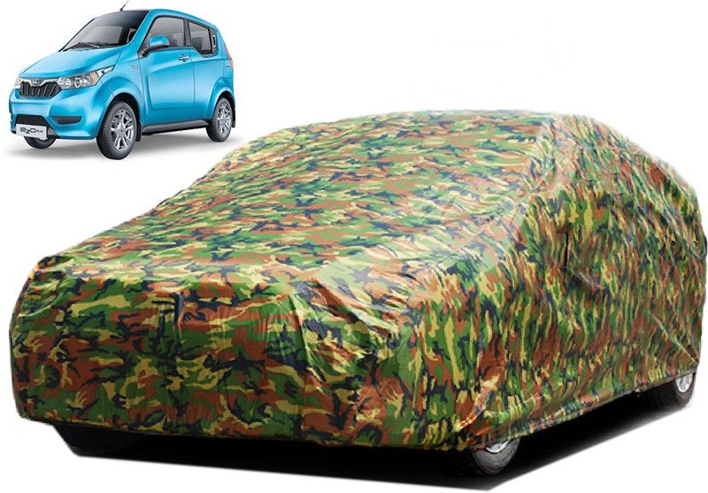 Kuchipudi Car Cover For Mahindra Universal For Car (Without Mirror Pockets)  (Multicolor)