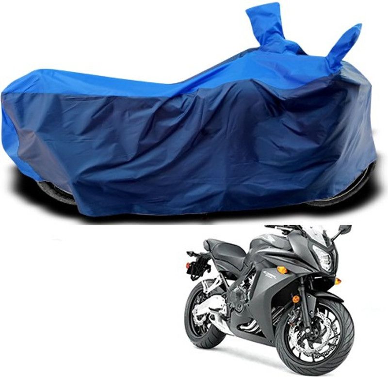 APNEK Waterproof Two Wheeler Cover for Honda  (CBR 600 RR, Blue)
