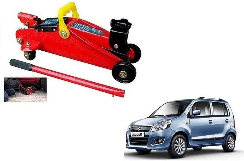 RS ENTERPRISES CARS Car Hydraulic Trolley Jack 2 Ton with Strong Stick to Push For Maruti Suzuki Wagon R 2014 Vehicle Jack  (2000 kg)