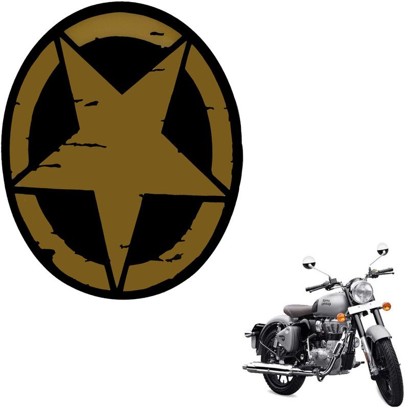 WISHLIST ENTERPRISES Star Tank Pad 071 Bike Tank Pad