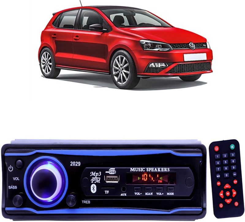 Bluedrum Blue 2029 USB/AUX/SD/BLUETOOTH/FM/MP3 BOOM MASTER STANDARD- B 610 Car Stereo  (Single Din)