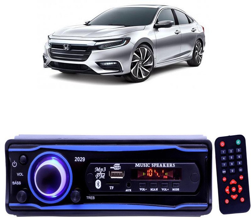 Genipap Blue 2029 USB/AUX/SD/BLUETOOTH/FM/MP3 BOOM MASTER STANDARD- G 153 Car Stereo  (Single Din)