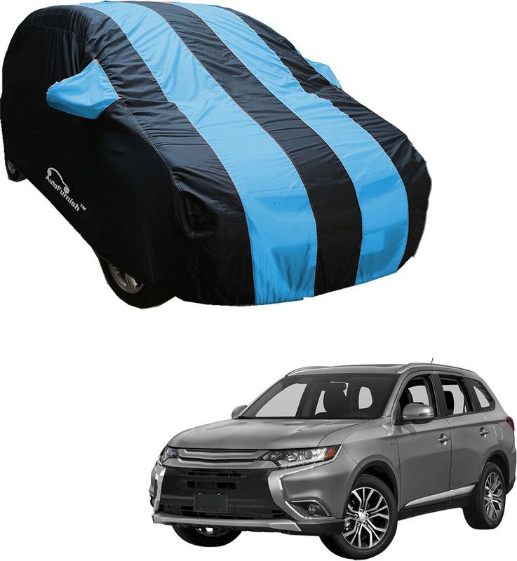 AutoFurnish Car Cover For Mitsubishi Outlander (With Mirror Pockets)  (Blue, For 2012, 2013 Models)