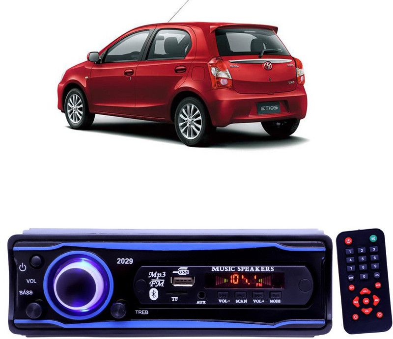 EverLand Blue 2029 USB/AUX/SD/BLUETOOTH/FM/MP3 BOOM MASTER STANDARD- E 576 Car Stereo  (Single Din)