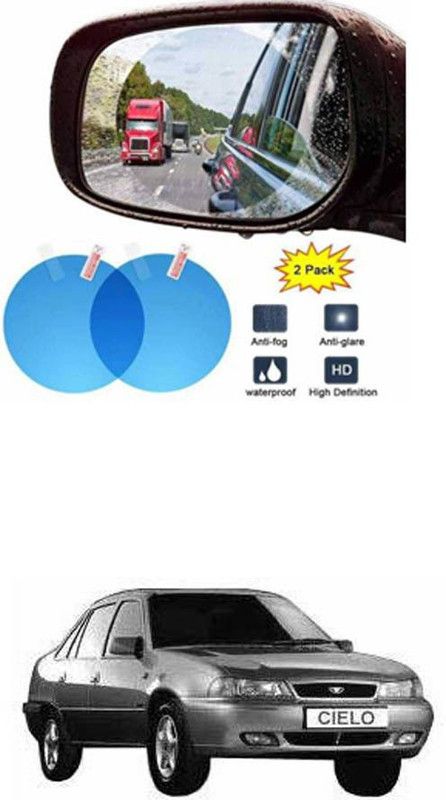 APICAL Car Mirror Blue Rain Blocker For Cielo Car Mirror Rain Blocker  (Blue)