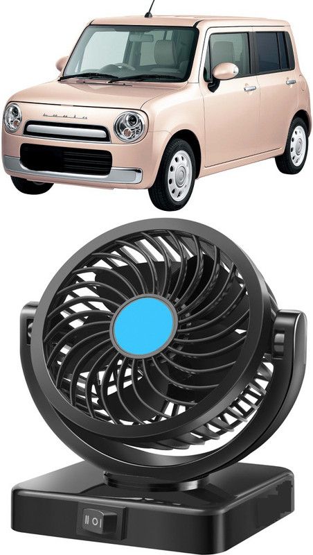 Enfield Works Cooling Car Fan 360 Degree Rotatable For vehicle-CF-B - 237 Car Interior Fan  (12 V)