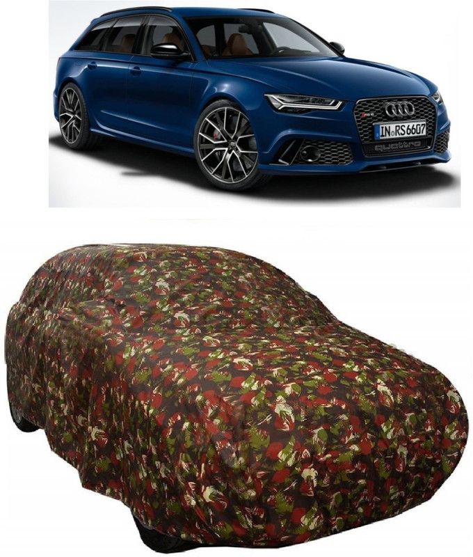 NEXTON Car Cover For Audi RS6 (With Mirror Pockets)  (Multicolor)