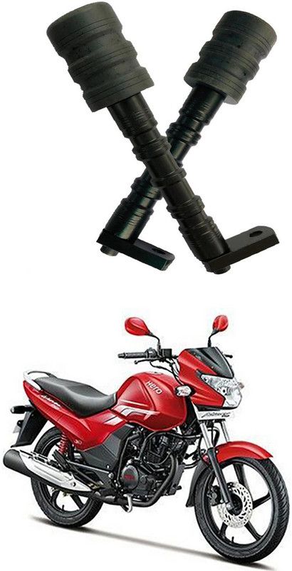 Enfield Works Super Strong Universal Bike Crash Guard Black / Slider B -75  (Universal For Bike)