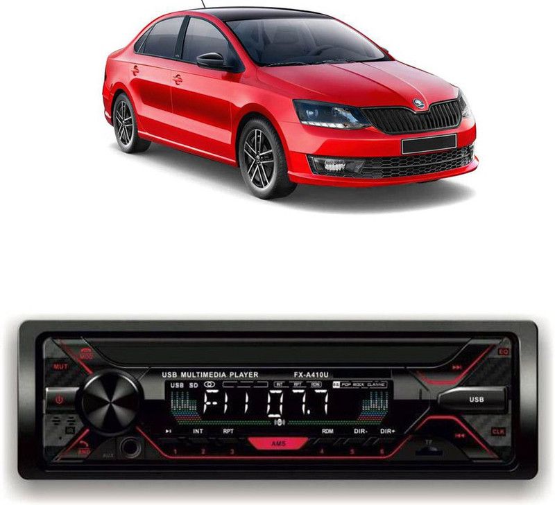 Bluedrum Car Stereo FX- A100U Car Stereo with Bluetooth, USB, SDCard , Aux B-489 Car Stereo  (Single Din)