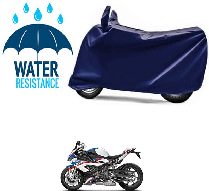 RONISH Waterproof Two Wheeler Cover for BMW  (S1000RR, Blue)