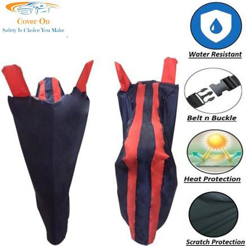 CoverOn Two Wheeler Cover for TVS  (Scooty Zest 110, Multicolor)