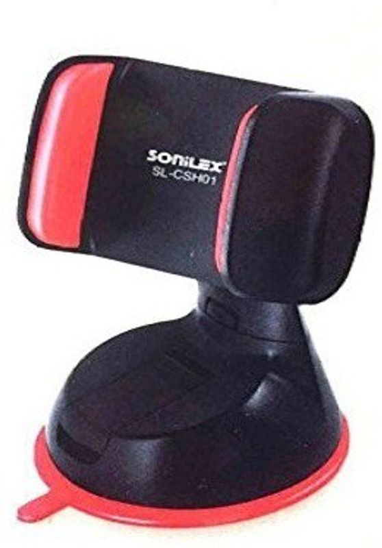 SOniLEX Car Mobile Holder for Windshield  (Black)