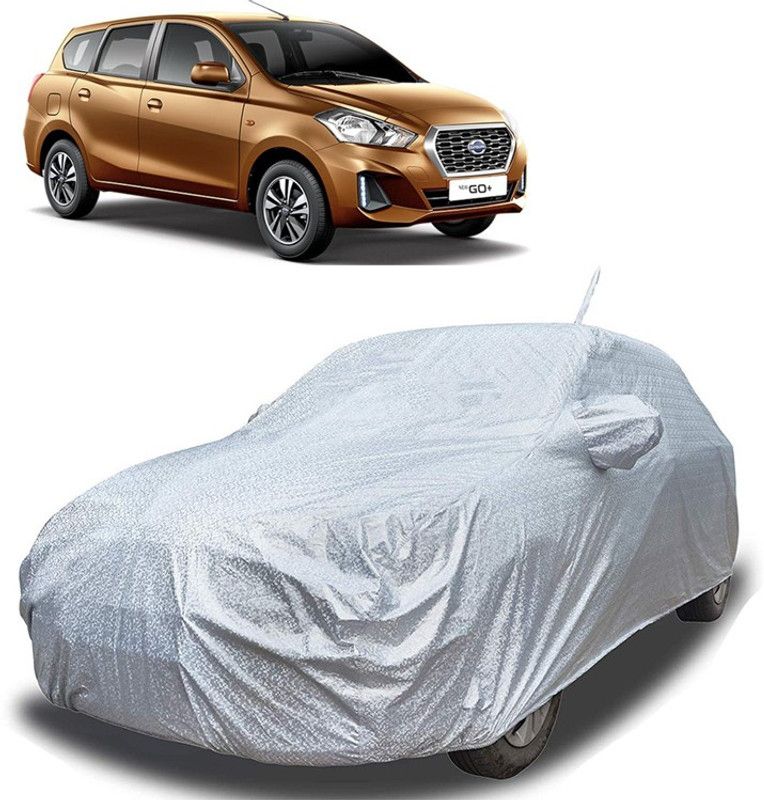 octavic Car Cover For Maruti Suzuki GO Plus A (With Mirror Pockets)  (Silver)