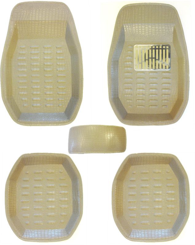 MAGNET Plastic Standard Mat For Toyota Innova  (Beige)