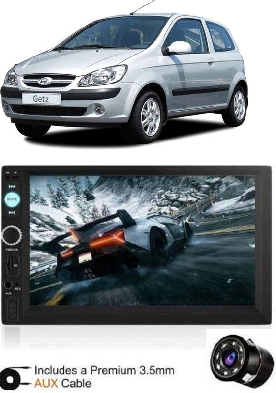 JBRIDERZ 7Inch HD DoubleDin TouchScreen with Rear View Camera Support With Camera G 180 Car Stereo  (Double Din)