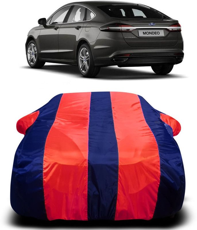 AUTOGARH Car Cover For Ford Mondeo (With Mirror Pockets)  (Red, Blue)