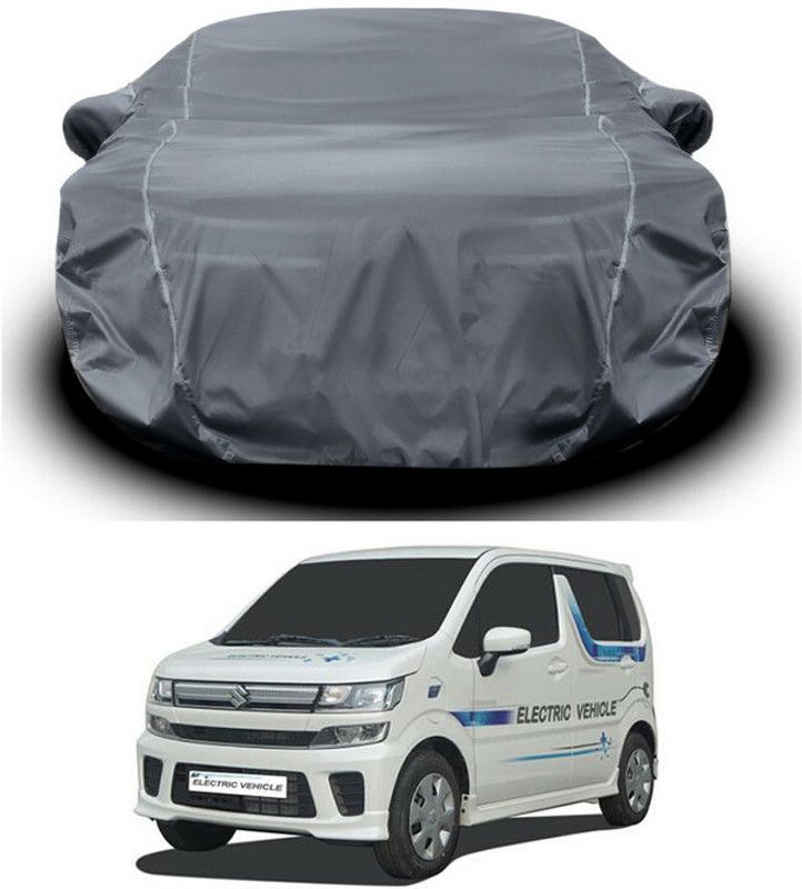 Ascension Car Cover For Maruti Suzuki Wagon R EV (With Mirror Pockets)  (Grey)
