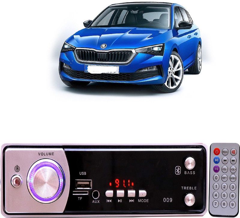 Bluedrum Silver009 BLUETOOTH/USB/SD/AUX/FM/MP3 Car Stereo ( Single Din) B-482 Car Stereo  (Single Din)