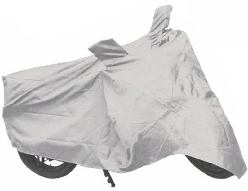 speeediZa Two Wheeler Cover for Bajaj  (Discover 125 DTS-i, Silver)