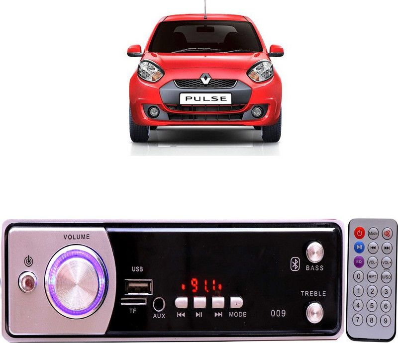 Genipap Silver009 BLUETOOTH/USB/SD/AUX/FM/MP3 Car Stereo ( Single Din) -477 Car Stereo  (Single Din)