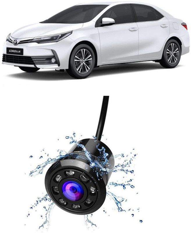 Enfield Works 8 LED Night Vision Waterproof Vehicle Camera System Night Vision Waterproof Car Reverse Parking Camera universal EW2165 Vehicle Camera System