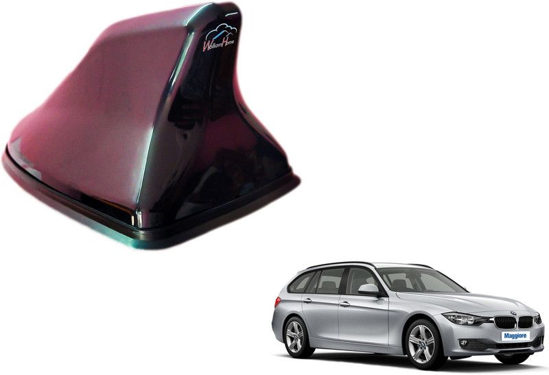 WolkomHome High performance Shark Fin Antenna Black color Car FM Radio Signal Aerials for 320D Sfin_Black_20D Satellite Vehicle Antenna