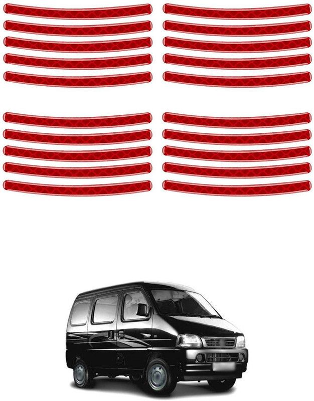 PROEDITION Plastic Car Bumper Guard  (Red, Pack of 20, Maruti, Versa)