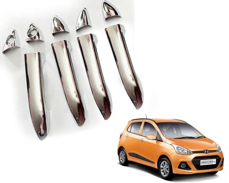 HUDMOZ I10 GRAND HANDLE CHROME COVER Car Grab Handle Cover
