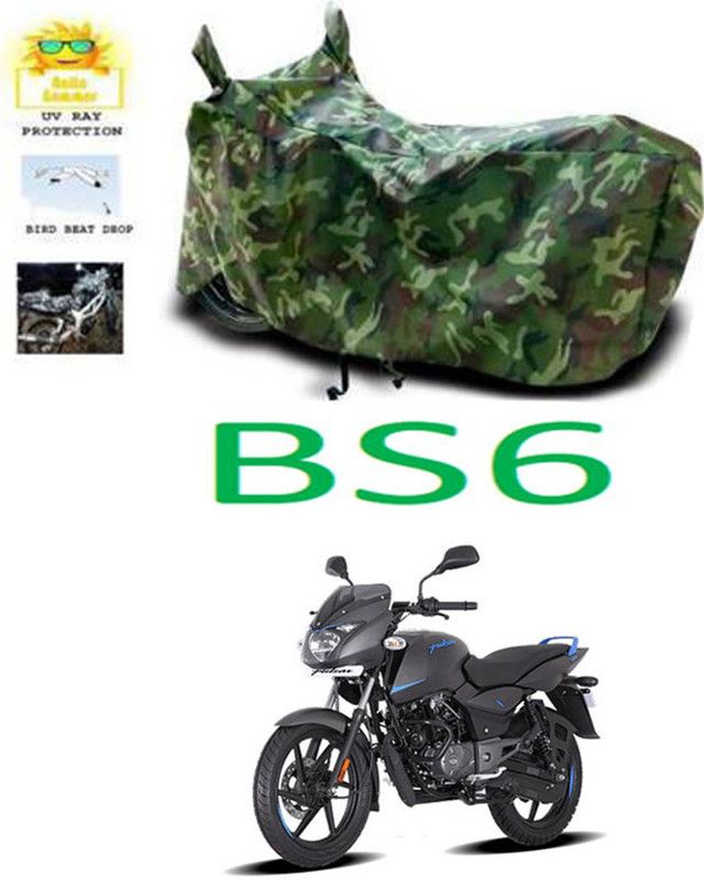 RONISH Waterproof Two Wheeler Cover for Bajaj  (Pulsar 125 Neon, Multicolor)