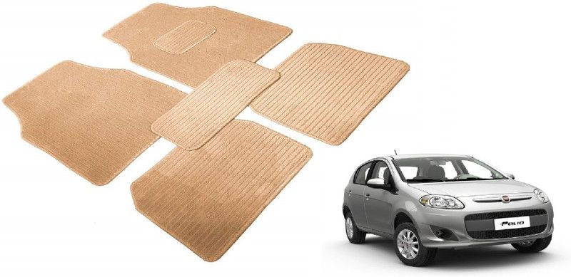 MOCKHE Fabric Standard Mat For Fiat Palio  (Beige)