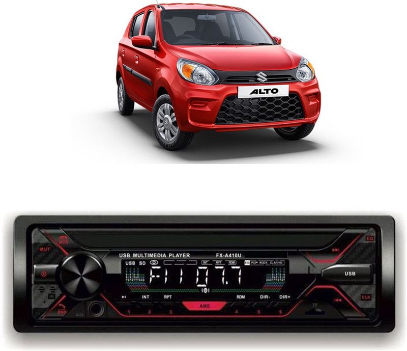 JBRIDERZ Car Stereo FX- A410U Car Stereo with Bluetooth, USB, SDCard , Aux E-311 Car Stereo  (Single Din)