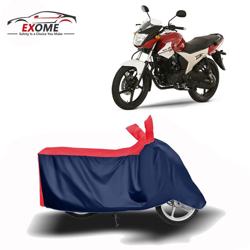 EXOME Two Wheeler Cover for Yamaha  (SZ R, Red, Blue)