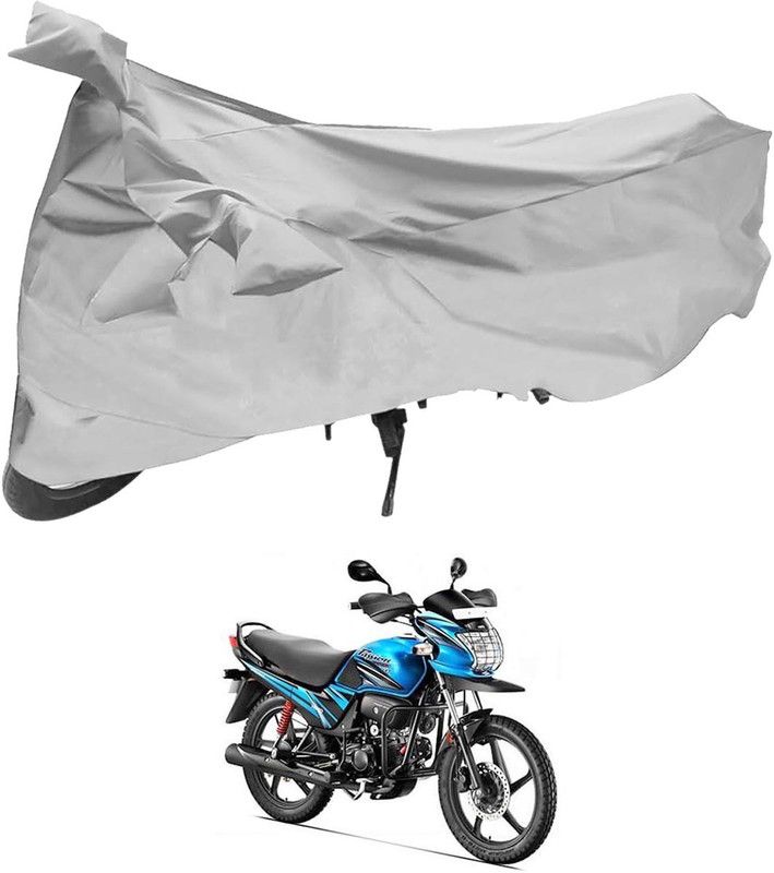 TGP GROUP Waterproof Two Wheeler Cover for Hero  (Passion Pro TR, Silver)