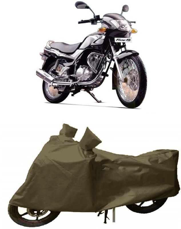 ABORDABLE Waterproof Two Wheeler Cover for TVS  (Fiero F2, Green)