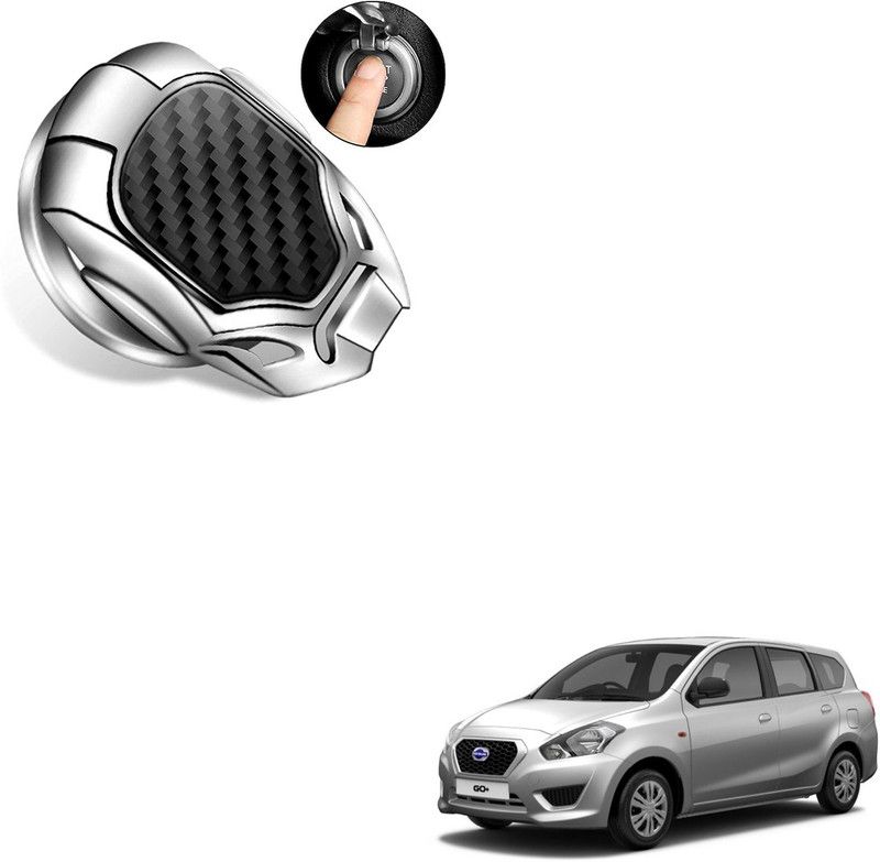 SEMAPHORE Carbon Fiber Design Car Start Stop Button Cover compatible with Go+ Car Inverter