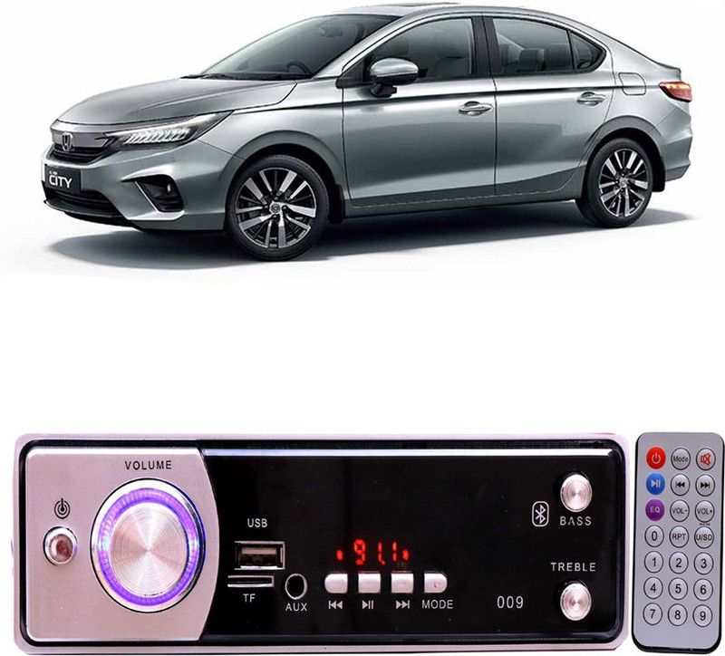 Purpleheart Silver009 BLUETOOTH/USB/SD/AUX/FM/MP3 Car Stereo ( Single Din) P-151 Car Stereo  (Single Din)