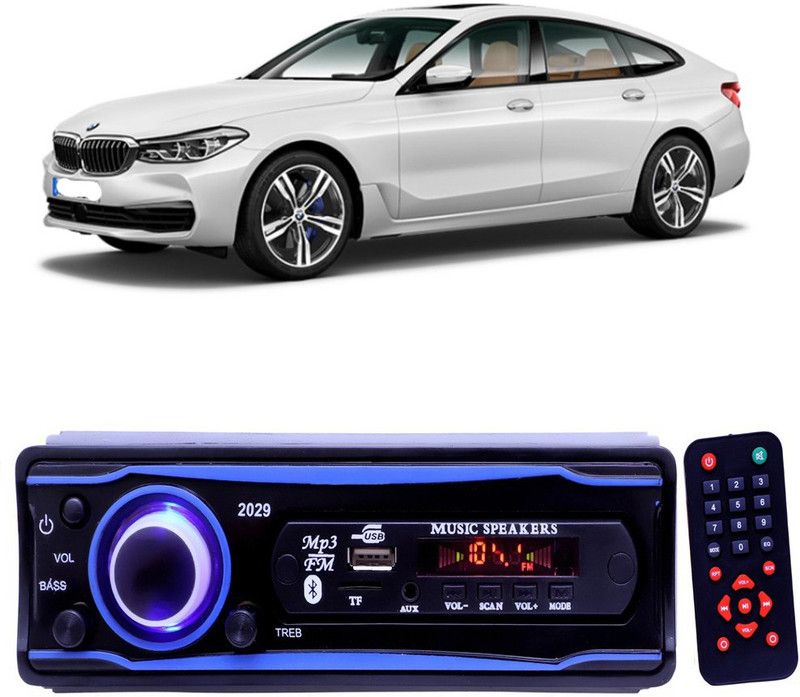 Genipap Blue 2029 USB/AUX/SD/BLUETOOTH/FM/MP3 BOOM MASTER STANDARD- G 45 Car Stereo  (Single Din)