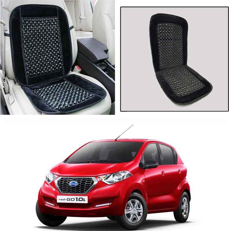 Oshotto Velvet, Wooden Car Seat Cover For Datsun Go  (NA, Split Back Seat, Without Back Seat Arm Rest, 4 Seater)