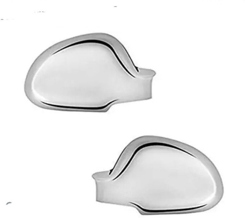 CARGROUP Side Door Mirror Chrome Cover Suitable With Alto 800/Old K10 /ZEN set of 2pc Plastic Car Mirror Cover  (Maruti Alto K10, Alto 800, Zen)