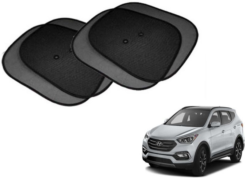 MOCKHE Side Window Sun Shade For Hyundai SantaFe  (Black)