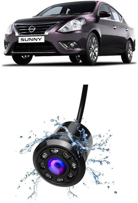 Enfield Works 8 LED Night Vision Waterproof Vehicle Camera System Night Vision Waterproof Car Reverse Parking Camera universal EW2718 Vehicle Camera System