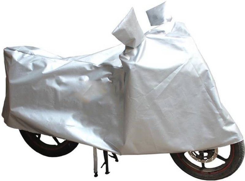 Bliss Two Wheeler Cover for Bajaj  (Pulsar 200 NS DTS-i, Silver)