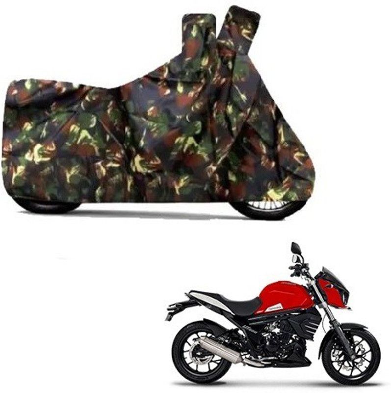 Balaji Traders Waterproof Two Wheeler Cover for Mahindra  (Kine, Multicolor)