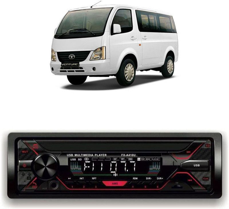 Bluedrum Car Stereo FX- A100U Car Stereo with Bluetooth, USB, SDCard , Aux B-558 Car Stereo  (Single Din)